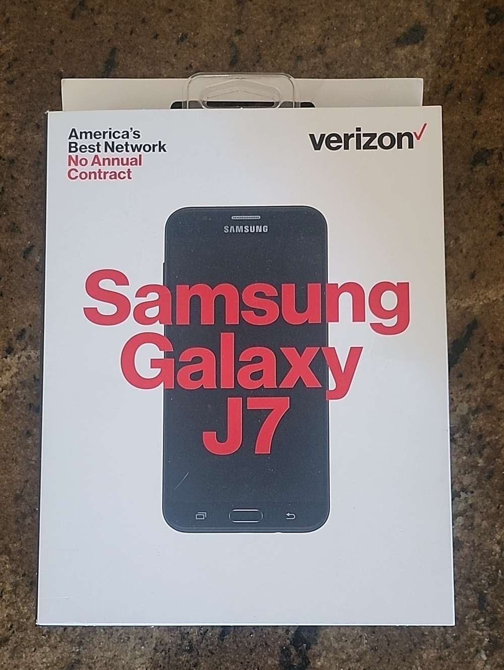 Samsung Galaxy J7 (SMJ727VZKPP) - 16GB - Black (Verizon) Smartphone Unlocked